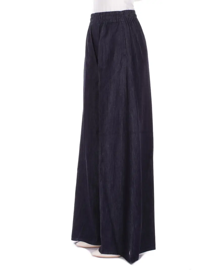 Pantalone Donna DONDUP Blu denim Pant jogger roos in dnm miniatura 2