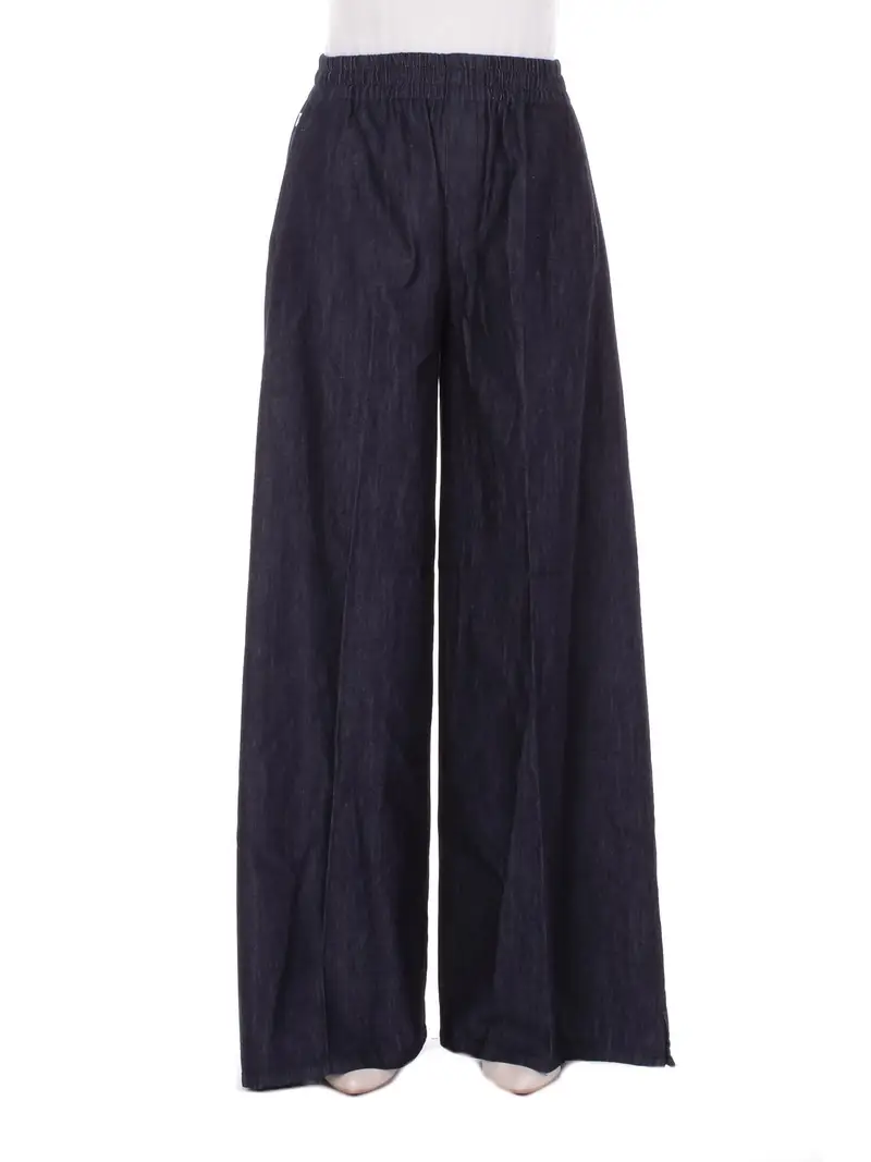 Pantalone Donna DONDUP Blu denim Pant jogger roos in dnm