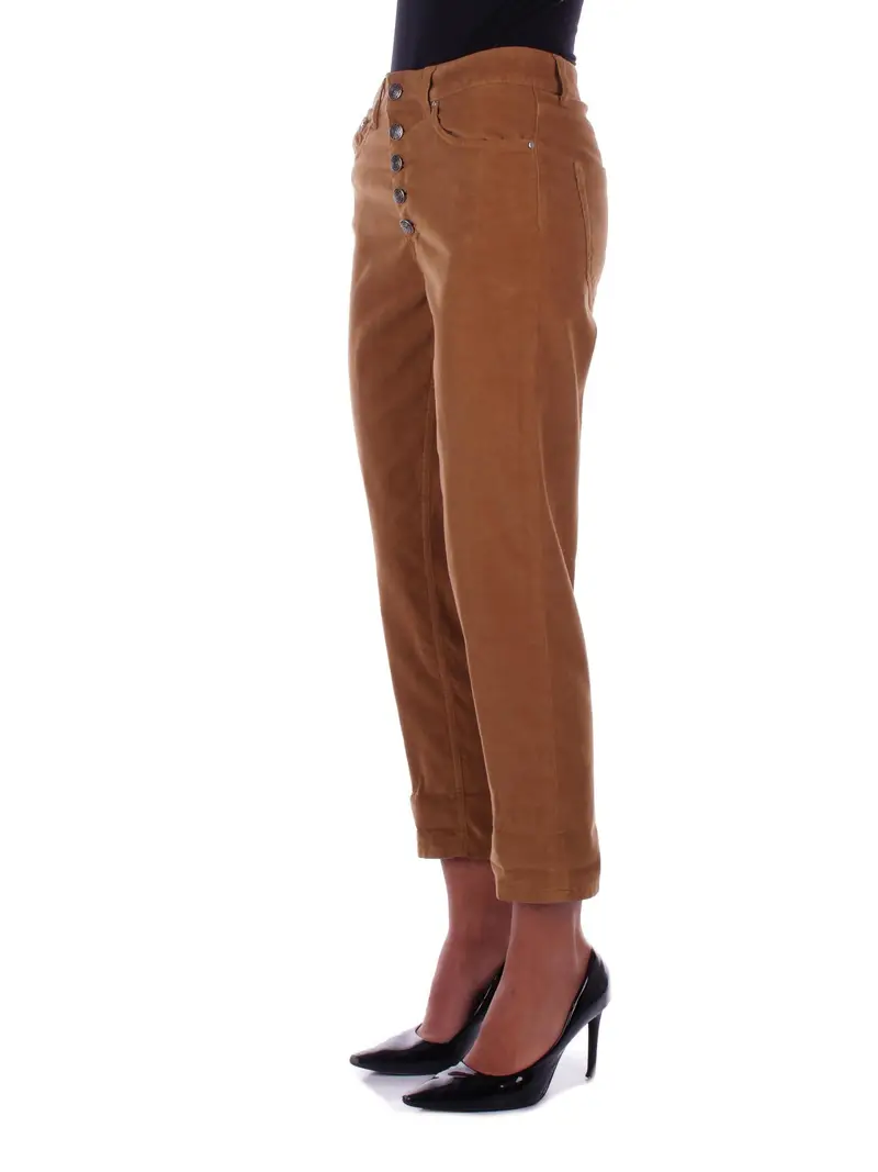 Pantalone Donna DONDUP Tabacco Pantal. koons bot gioiello miniatura 2