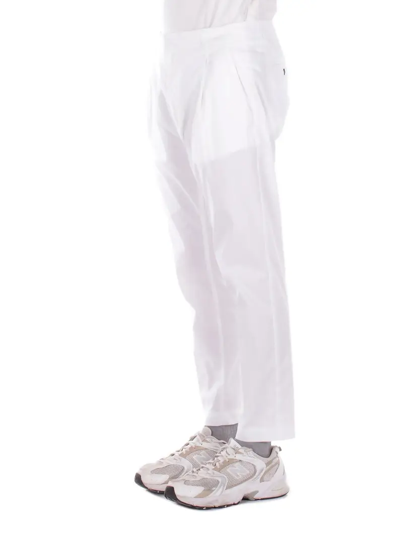 Pantalone Uomo DONDUP Bianco Pantalone carrot chino ben miniatura 2