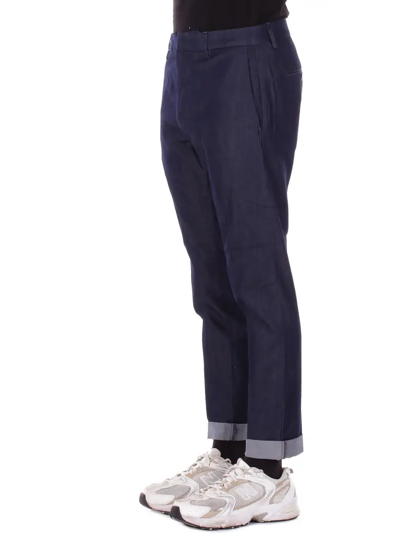 Pantalone Uomo DONDUP Blu denim Pantalone carrot chino joe miniatura 2