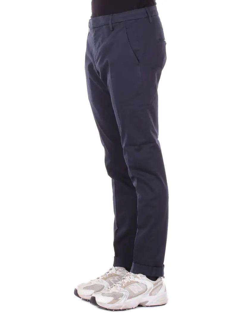 Pantalone Uomo DONDUP Blu Pantalone slim chino gaubert i miniatura 2