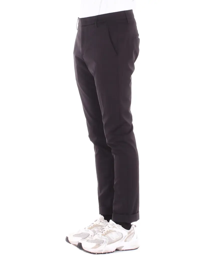 Pantalone Uomo DONDUP Nero Pantalone gaubert miniatura 2