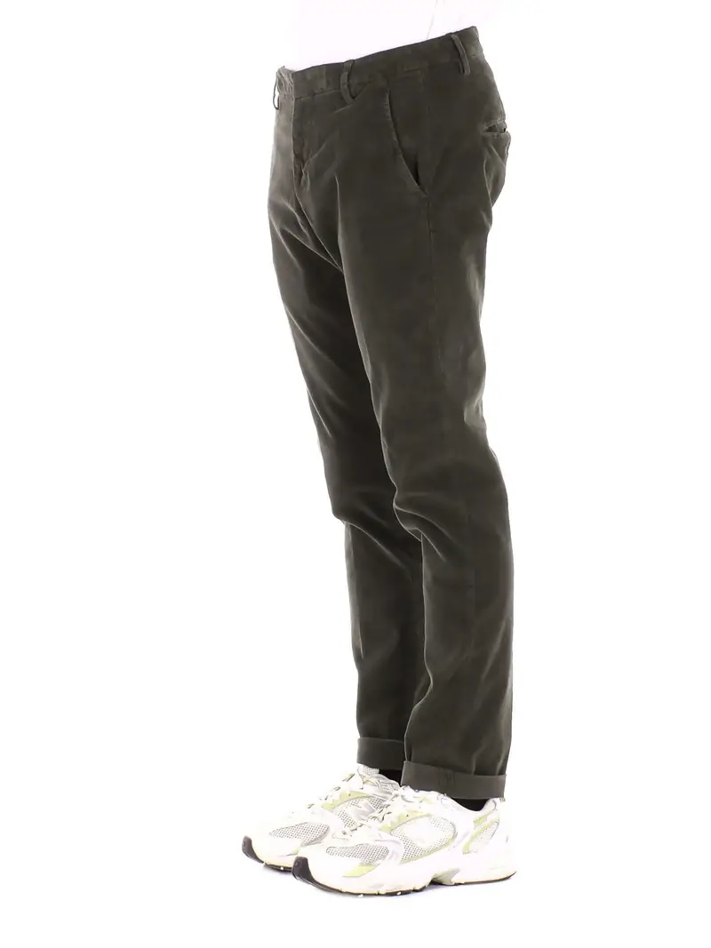 Pantalone Uomo DONDUP Verde scuro Pantalone gaubert miniatura 2