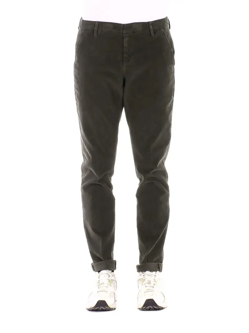 Pantalone Uomo DONDUP Verde scuro Pantalone gaubert