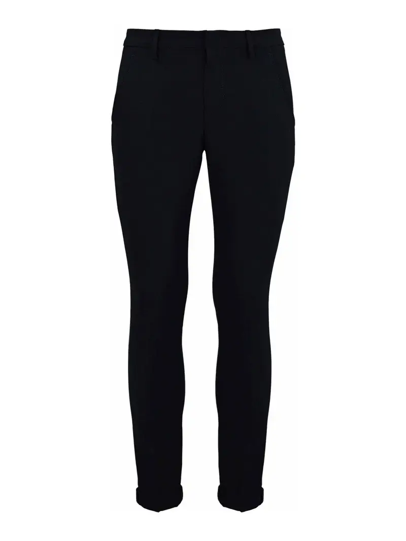 Pantaloni di lana Blu scuro