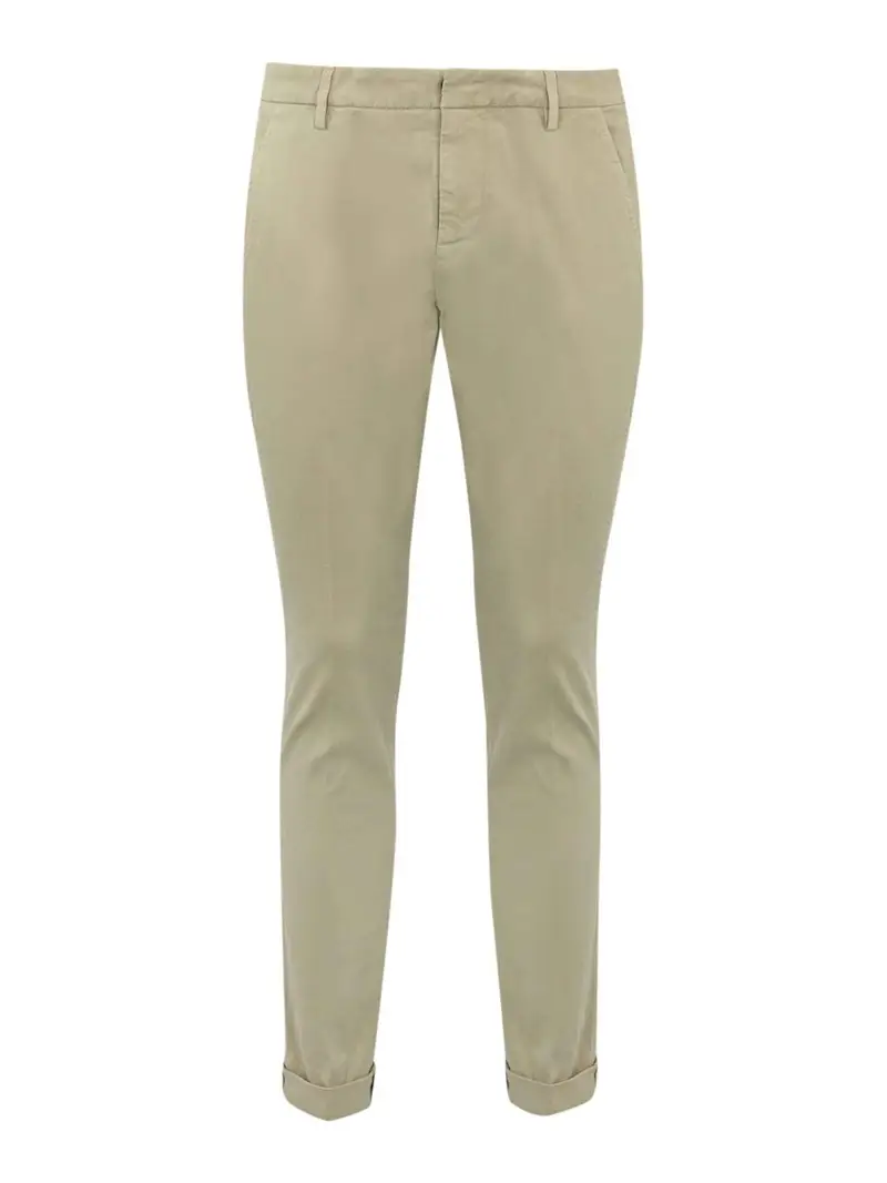 Pantaloni Gaubert Beige In Cotone Stretch