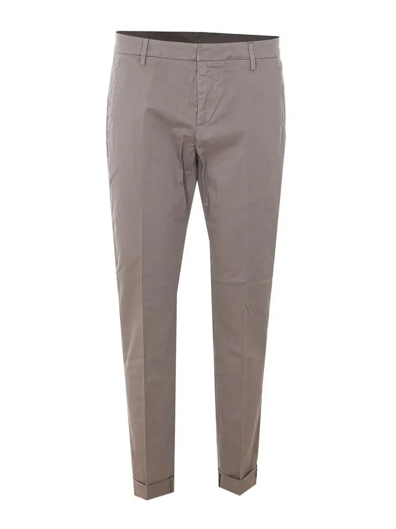 Pantaloni Gaubert In Cotone Grigio