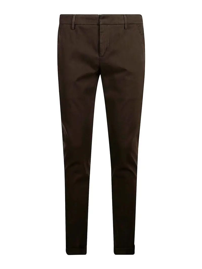 Pantaloni gaubert slim Marrone