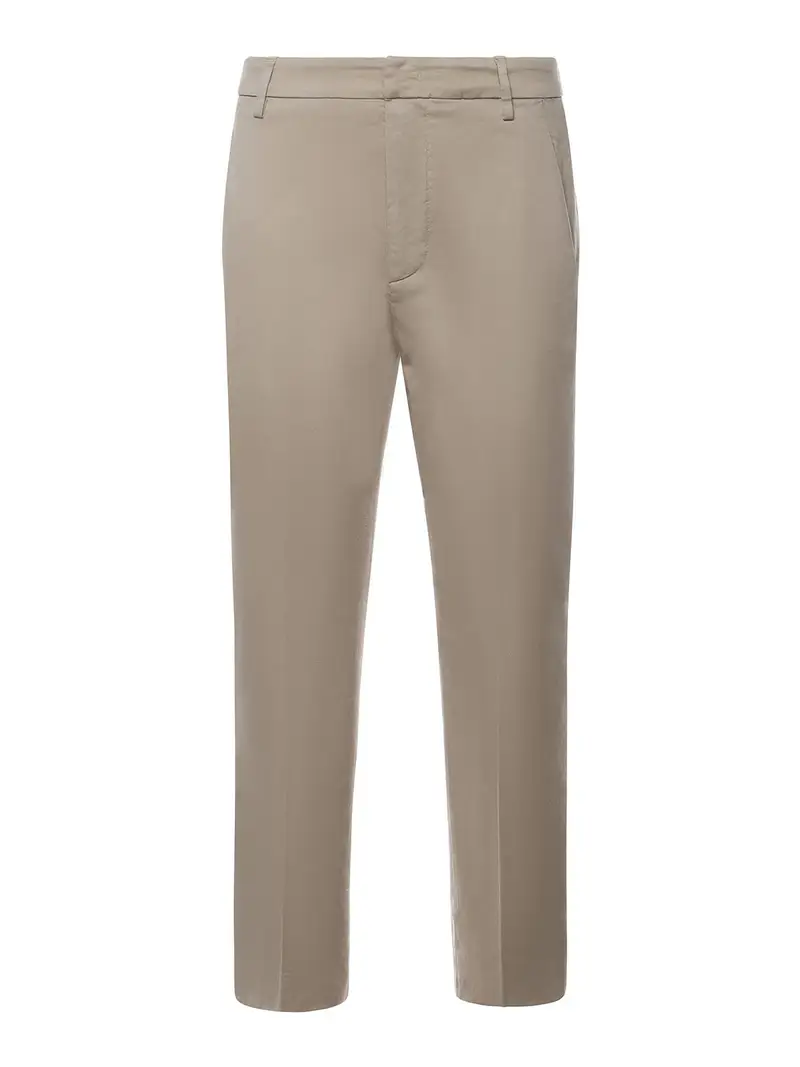 Pantaloni Nima in cotone Beige