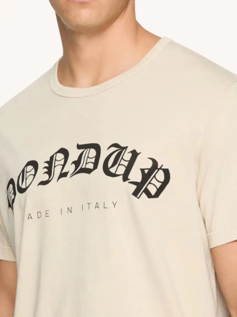 DONDUP T-shirt Beige 2539660 miniatura 2