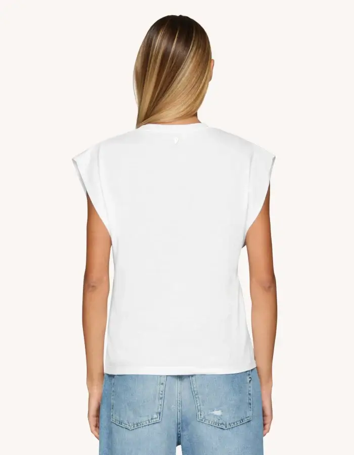DONDUP T-shirt Bianco 2588944 miniatura 2