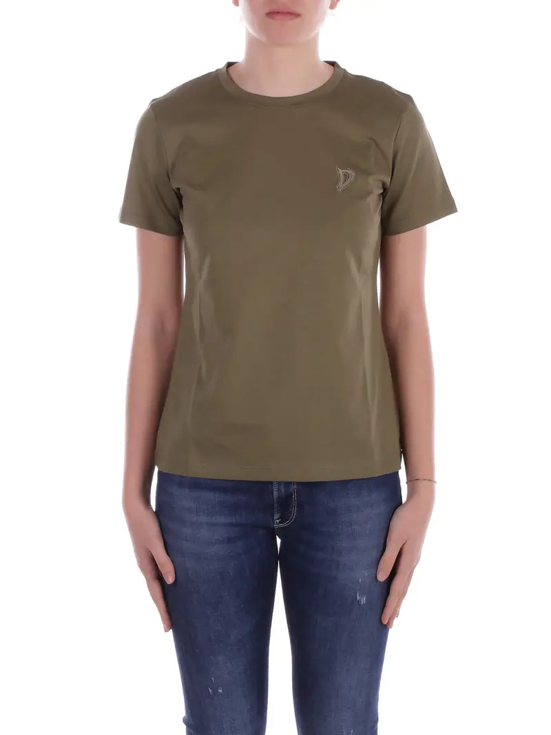 DONDUP T-shirt Donna Verde 2953246