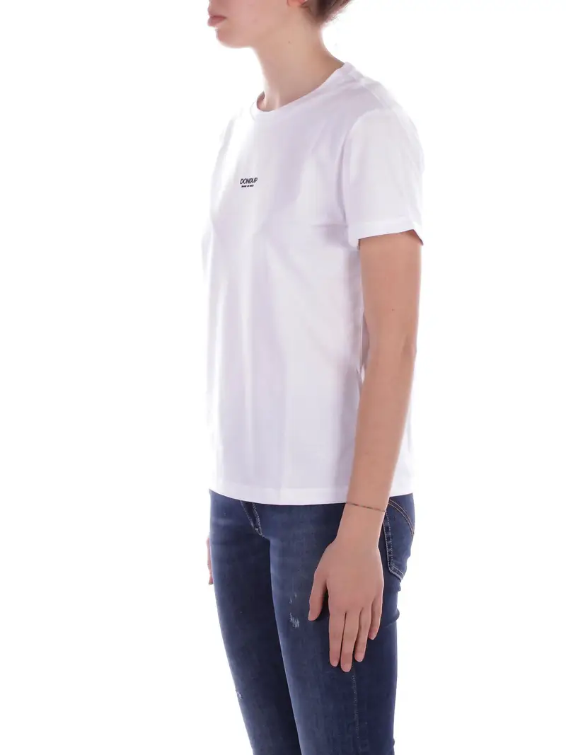 DONDUP T-shirt Donna Bianco 2953248 miniatura 2