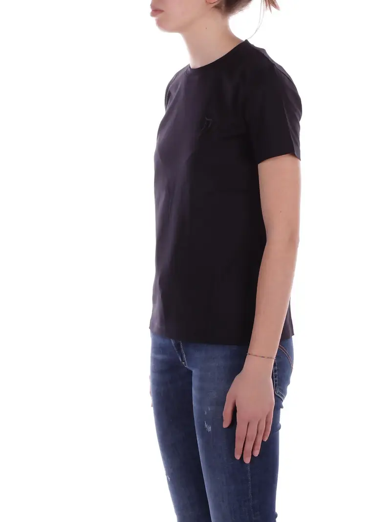DONDUP T-shirt Donna Nero 2084087 miniatura 2