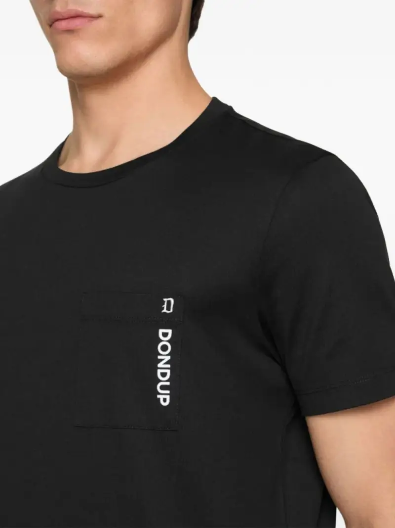 DONDUP T-shirt Nero 2539324 miniatura 2