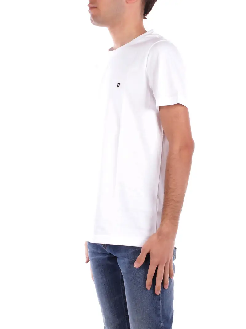 DONDUP T-shirt Uomo Bianco 4190500 miniatura 2