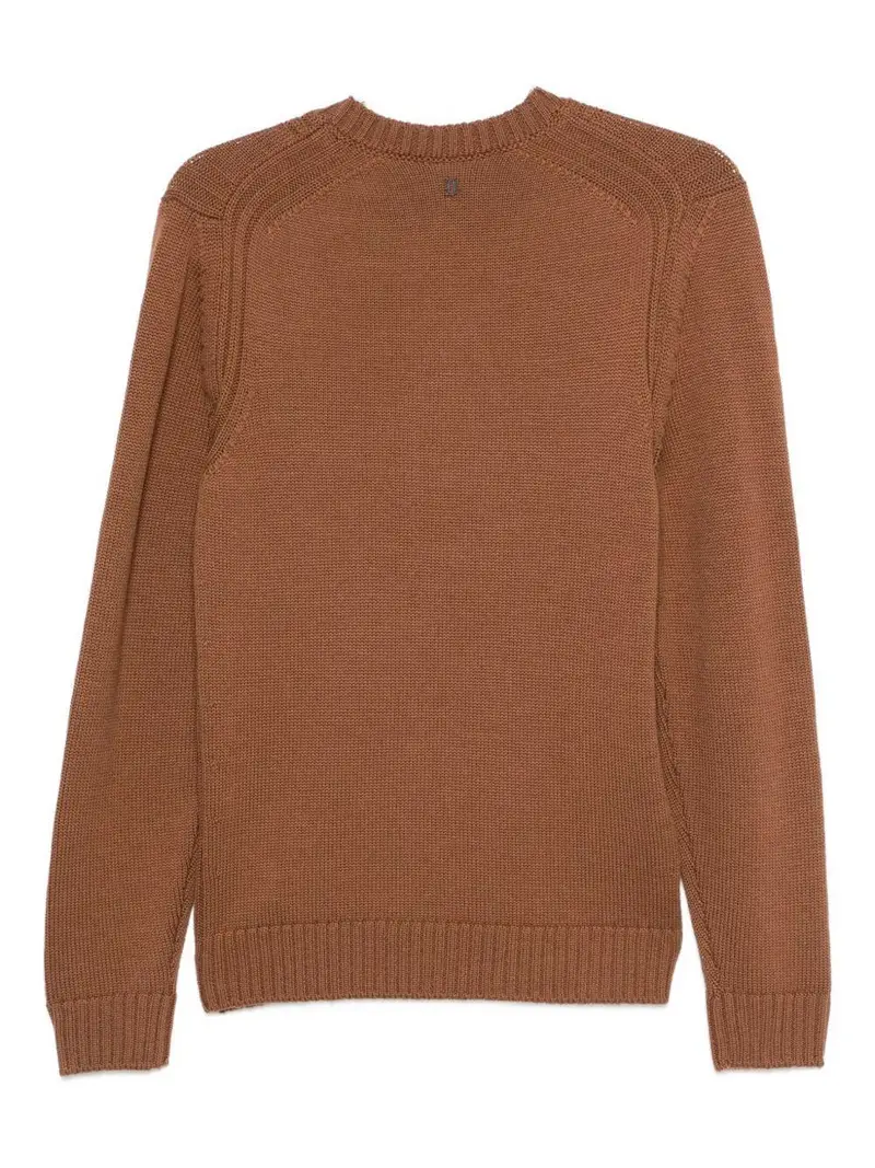 Dondup Maglione Marrone in Cotone miniatura 3