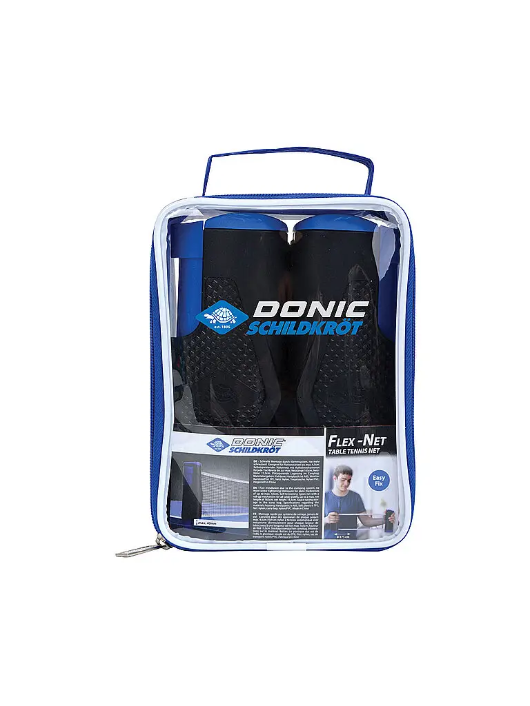 Set rete da ping pong Flexnet nero