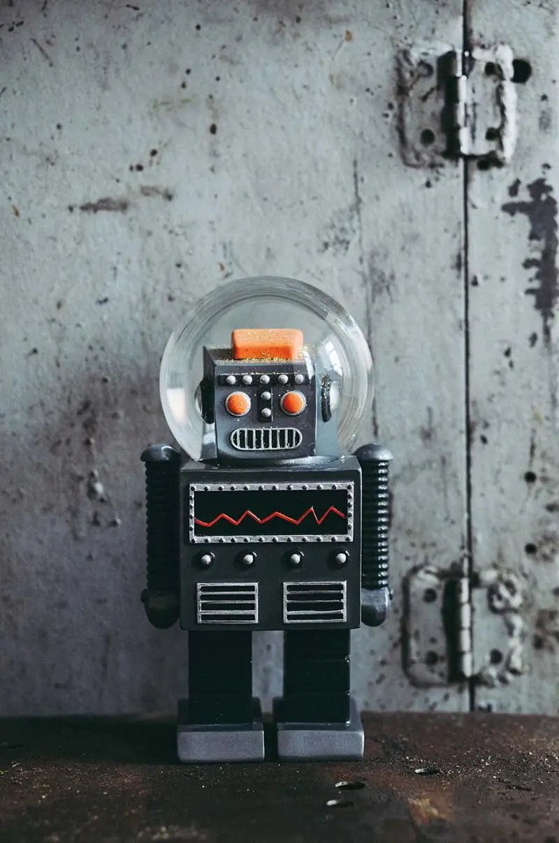 decorazione The Giant Robot Multicolore miniatura 3