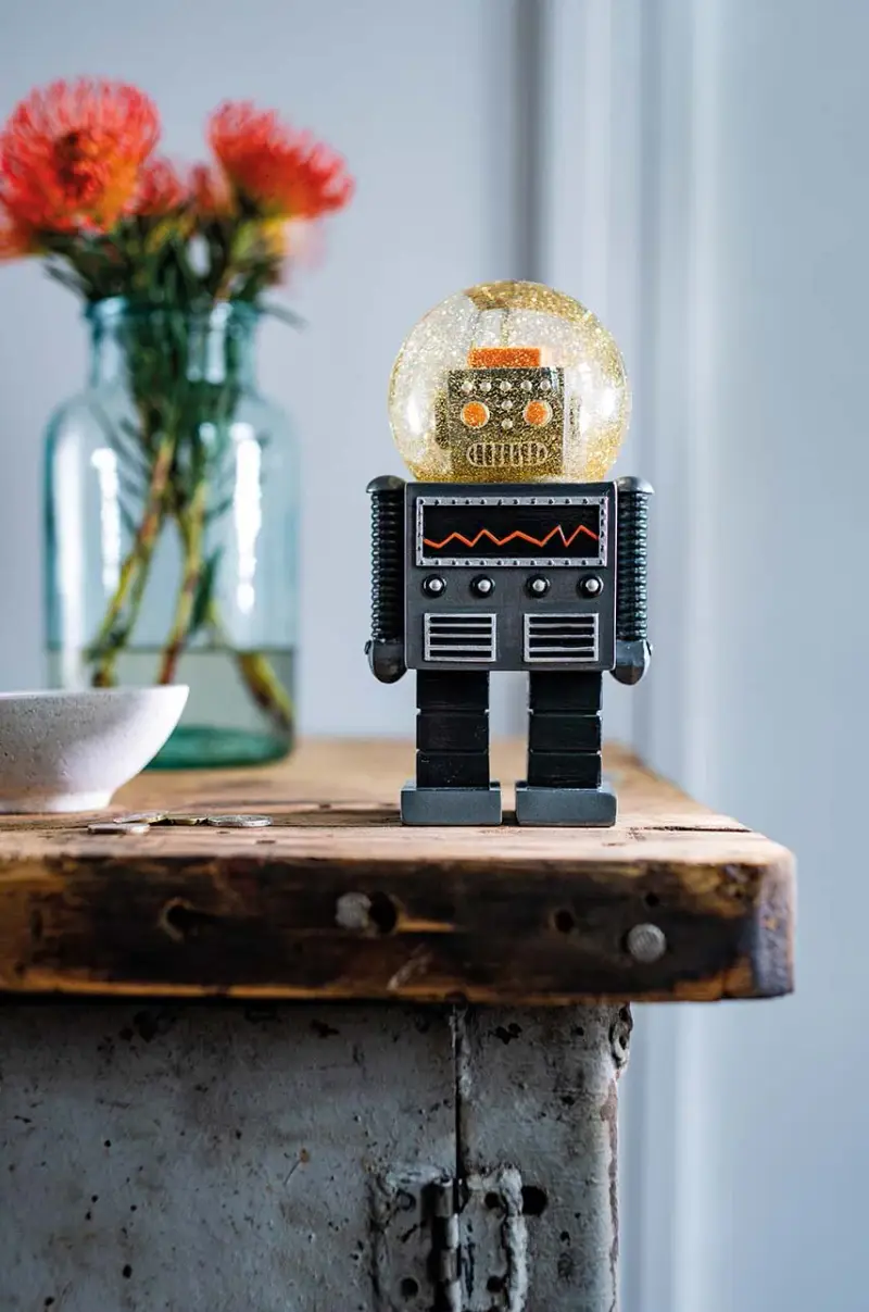 decorazione The Giant Robot Multicolore miniatura 5