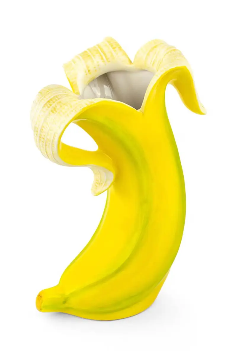 vaso decorativo Banana Romance Giallo