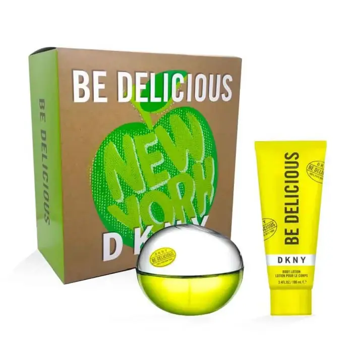 DKNY Be Delicious Eau De Perfume Spray 100 ml Set 2 Pezzi
