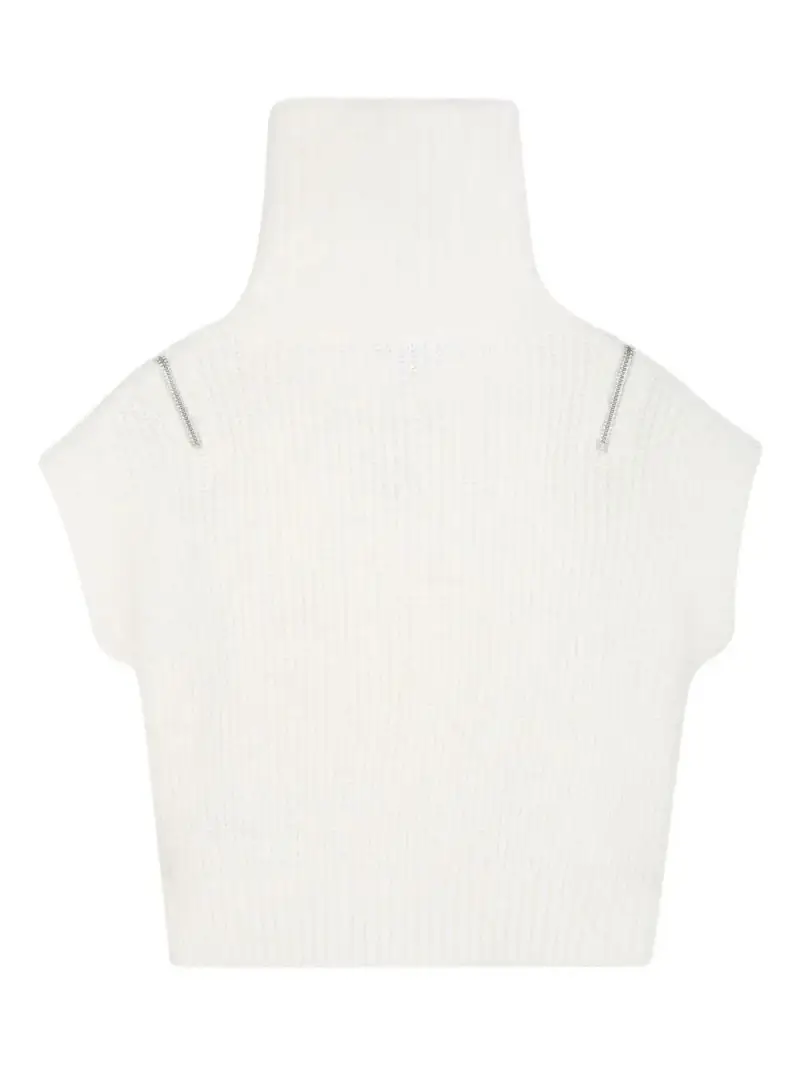 Donna Karen Kids Maglione Unisex Bianco miniatura 2