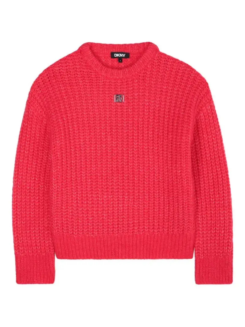 Donna Karen Kids Maglione Unisex Fucsia in Maglia