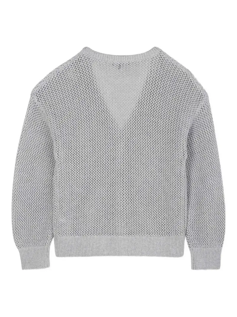 DONNA KAREN KIDS Cardigan Donna Grigio 4015551 miniatura 2