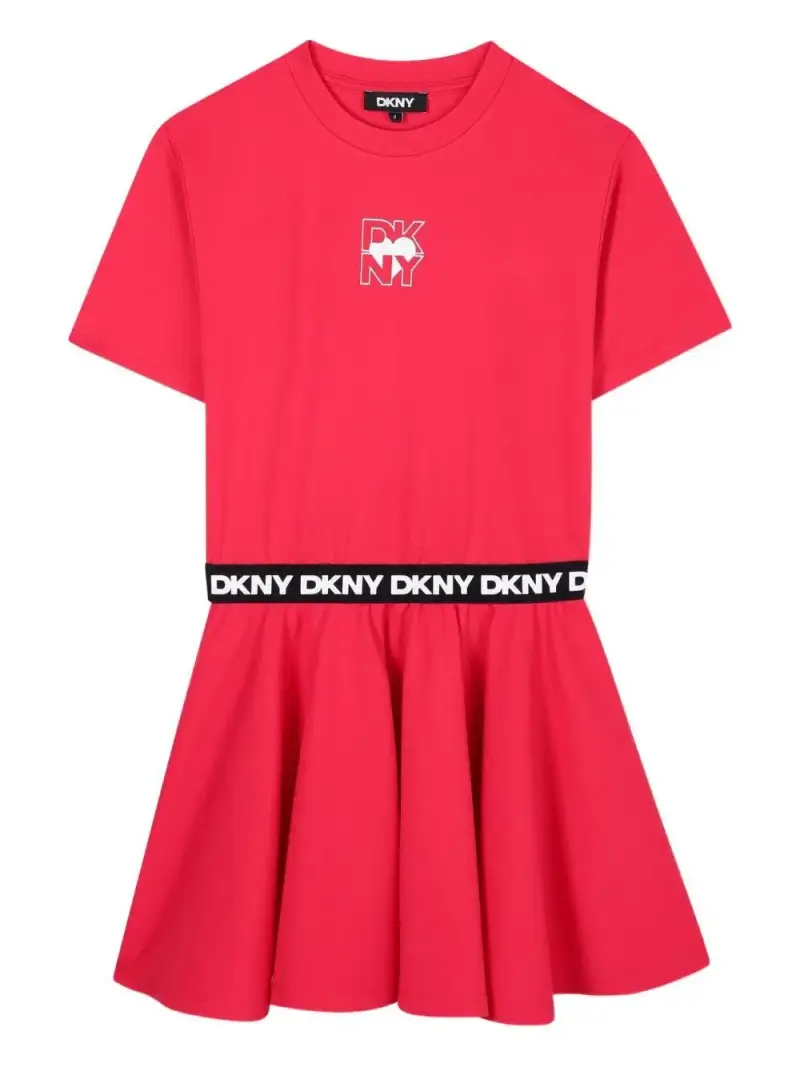 Donna Karen Kids Abito Fucsia Unisex