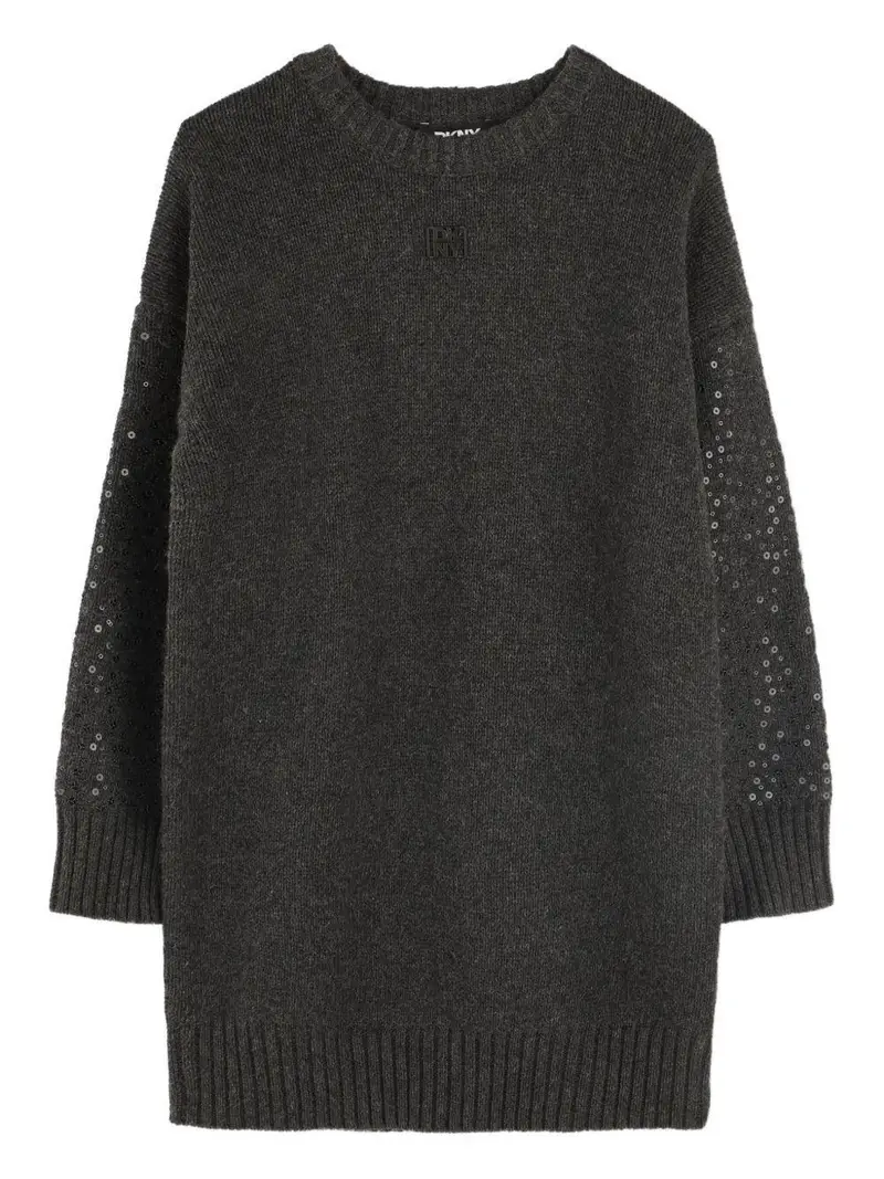 Donna Karen Kids Maglione Unisex Grigio Scuro