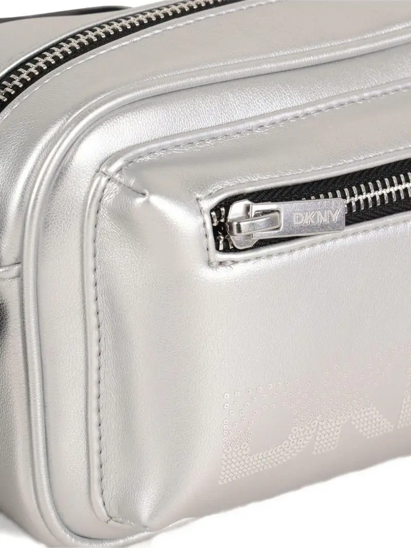 Donna Karen Kids Borsa unisex grigio argento miniatura 2