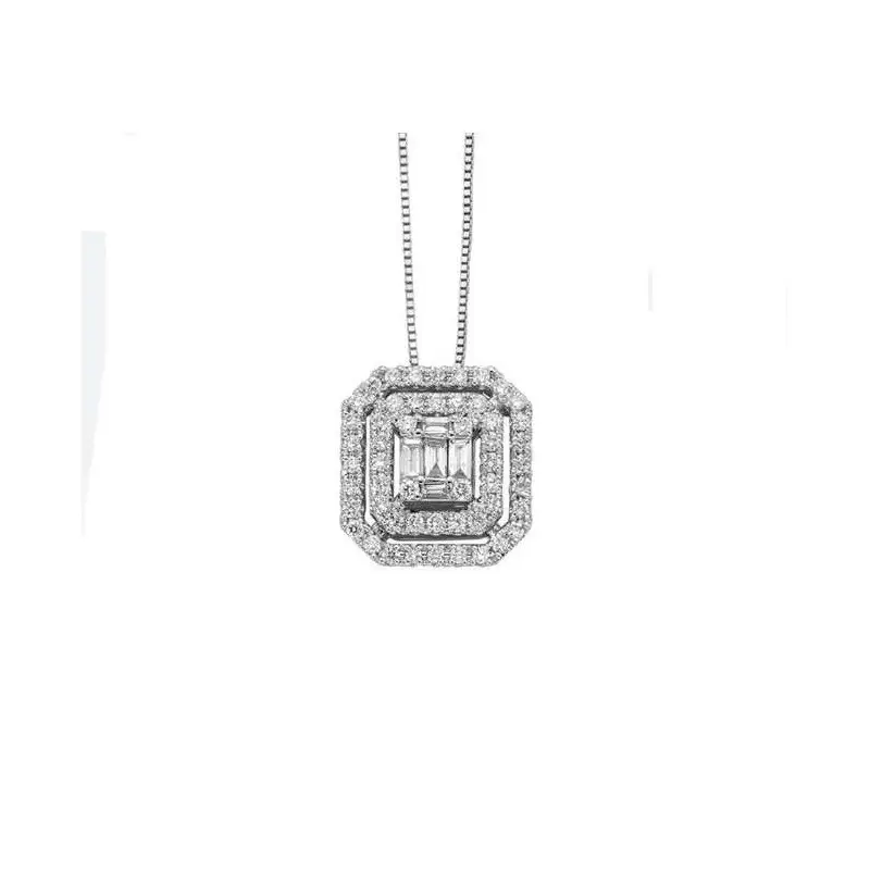 Collana Con Pendente Donna Oro Con Diamanti Dfpf9222 040