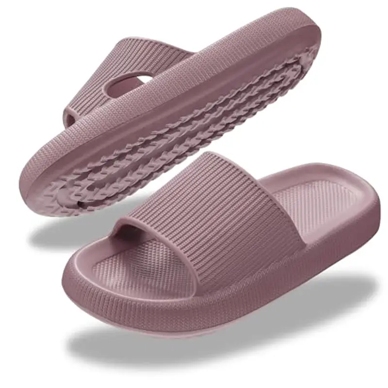 DONPAPA Ciabatte Estive Morbide Antiscivolo Rosso Vino