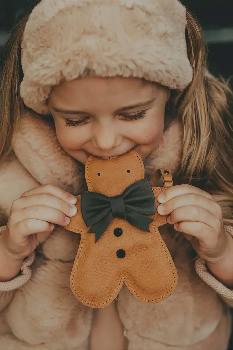 borsa di pelle bambino/a Britta Exclusive Purse Gingerbread colore arancione 5002015 miniatura 4