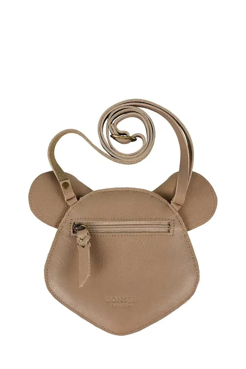 borsa in pelle per bambini Britta Exclusive Purse Mouse Beige miniatura 4