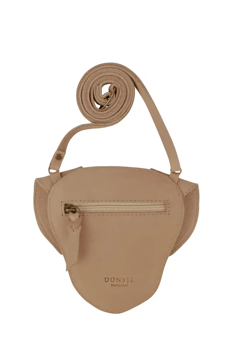 borsa in pelle scamosciata per bambini Britta Classic Purse Dog Marrone miniatura 4