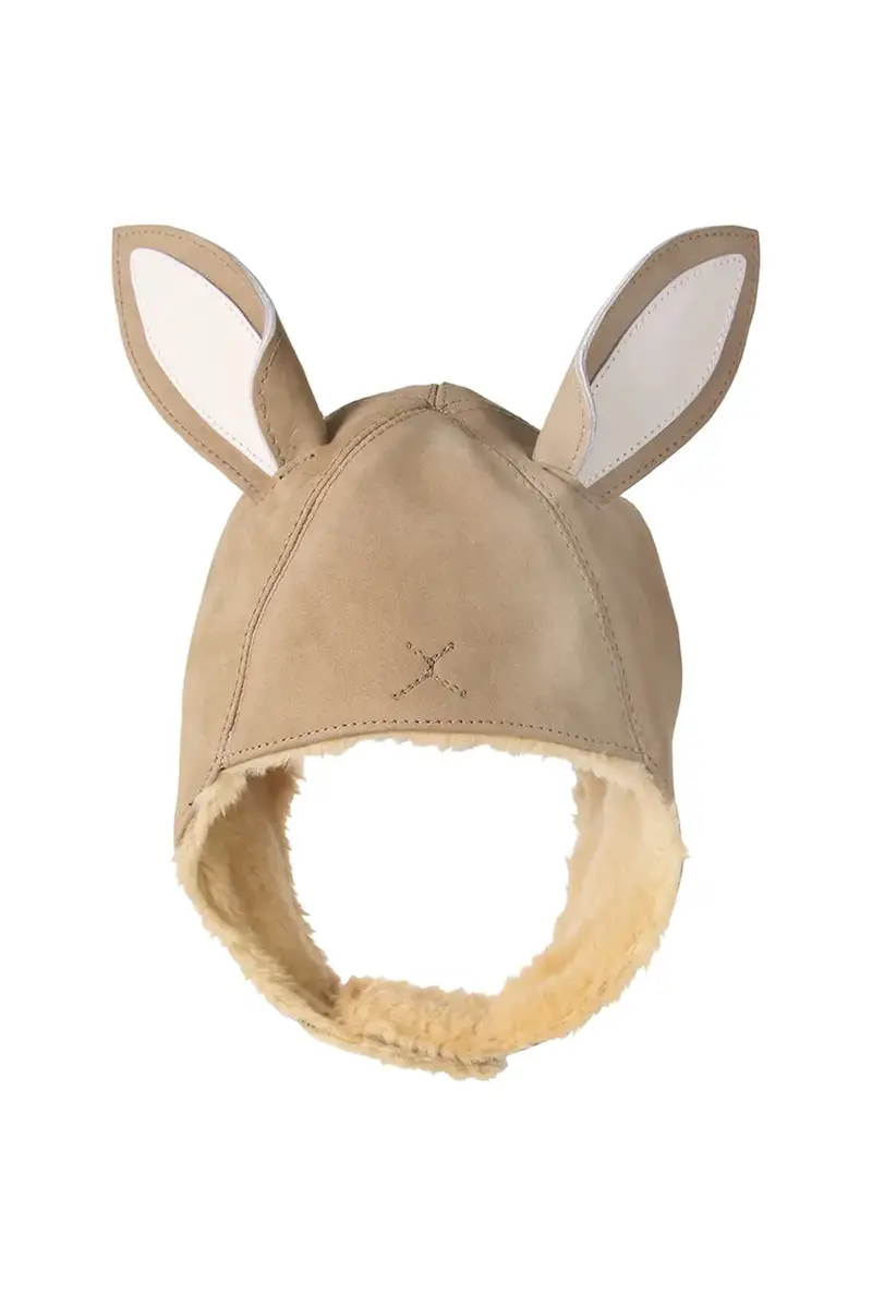 cappello scamosciato per bambini Kapi Classic Hat Bunny Beige miniatura 2
