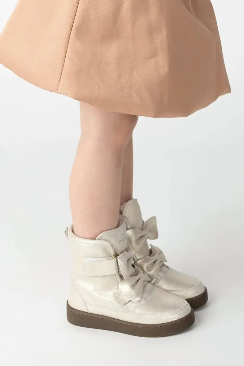scarpe invernali in pelle bambino/a Isa Exclusive Boots Argento