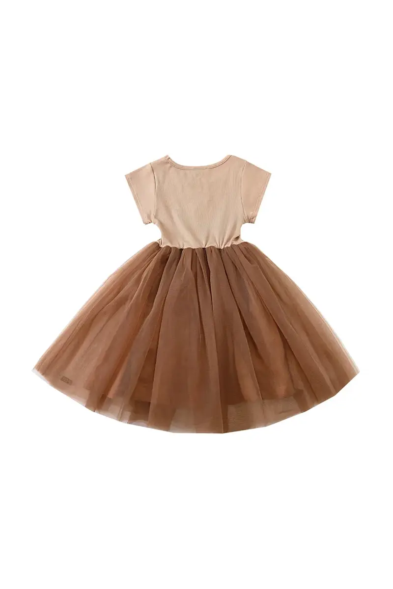 vestito bambina Timie Dress colore rosa 4098200 miniatura 3