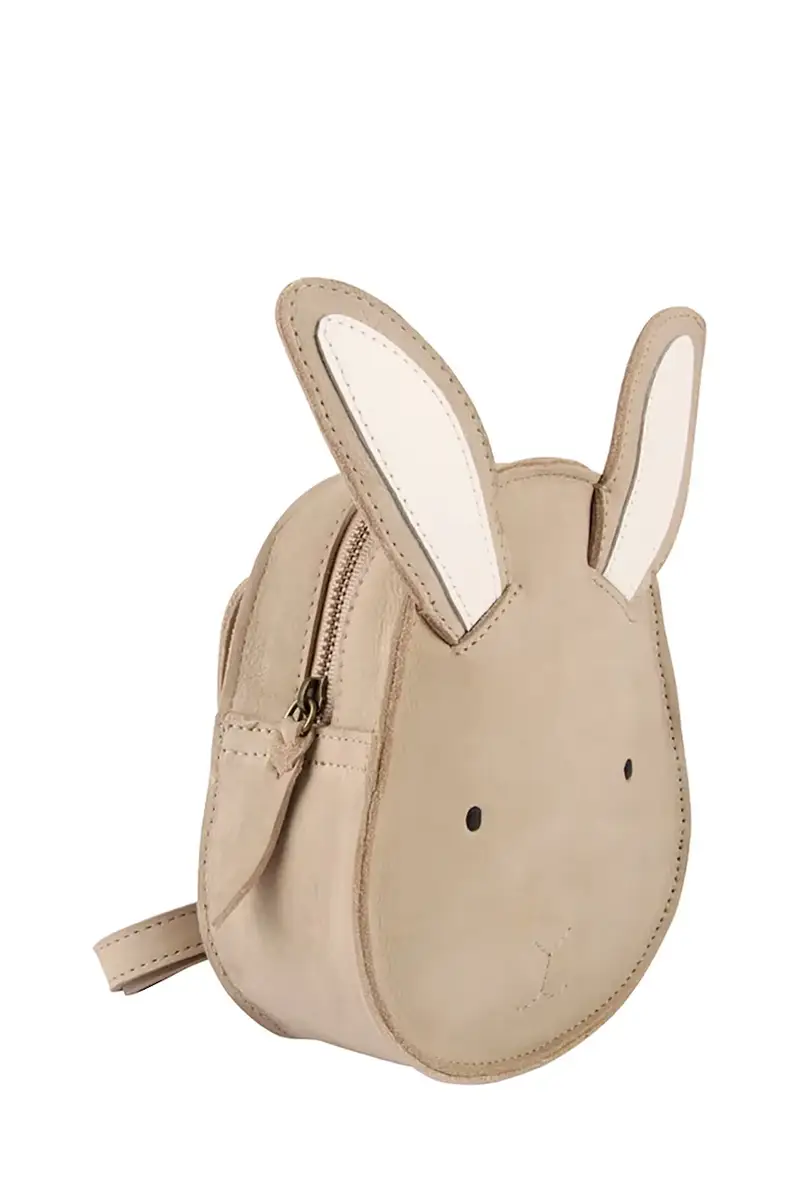 zaino in pelle bambino/a Kapi Classic Backpack Bunny Beige miniatura 2