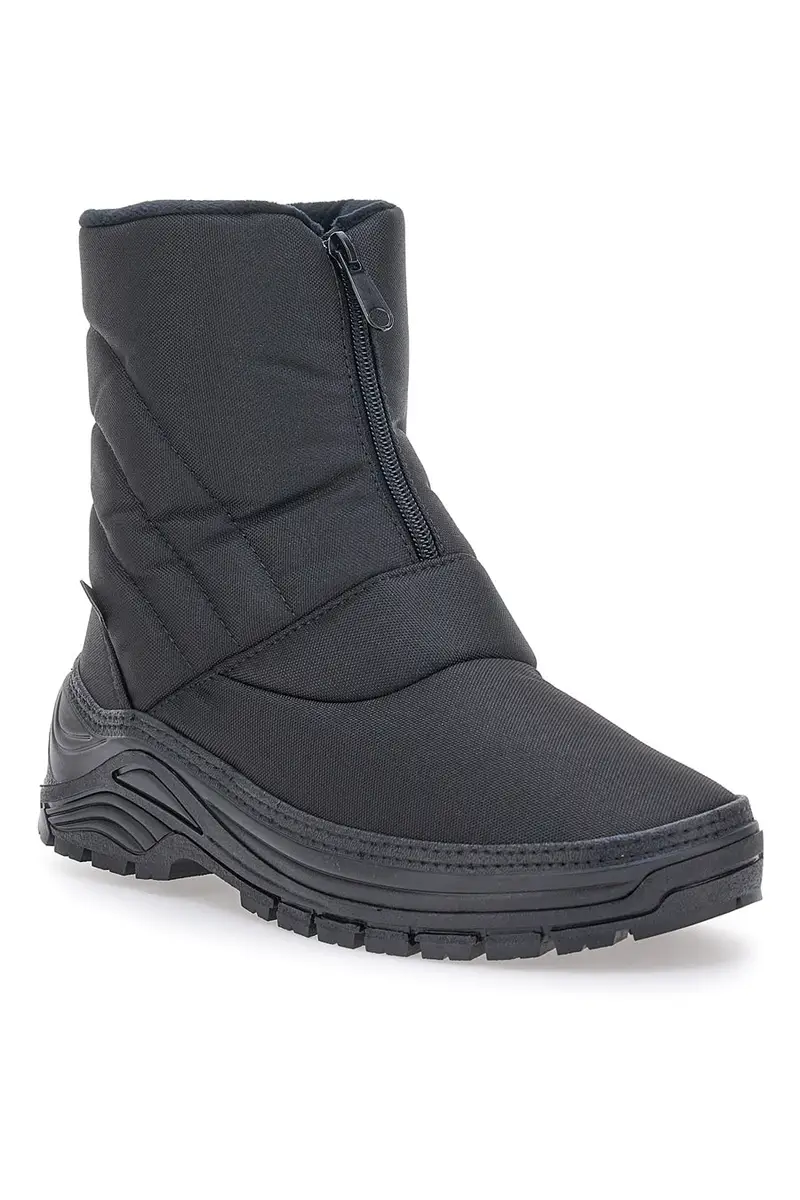 Doposci Neri con Cerniera Frontale 2T2L 2387 miniatura 2