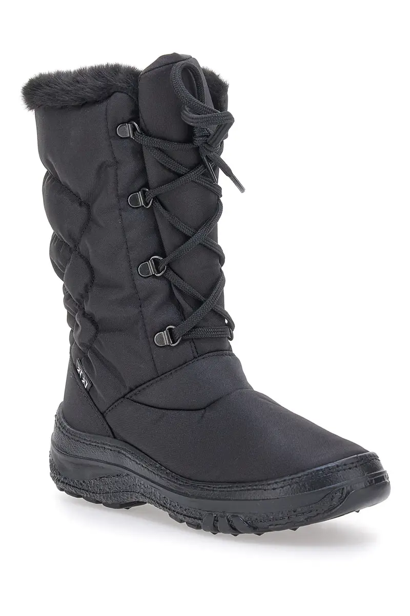 Doposci neri con lacci frontali 2P2L 560 miniatura 2