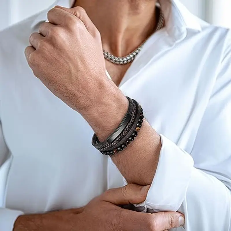 Dora Sicom Bracciali Ragazzo Marrone 2264703 miniatura 3