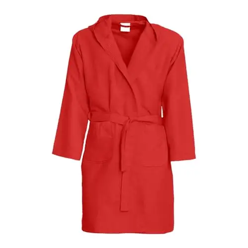 Dorian Home - Accappatoio Uomo e Donna in Microfibra Anallergico, Morbido, Leggero, Salvaspazio, Assorbente a Rapida