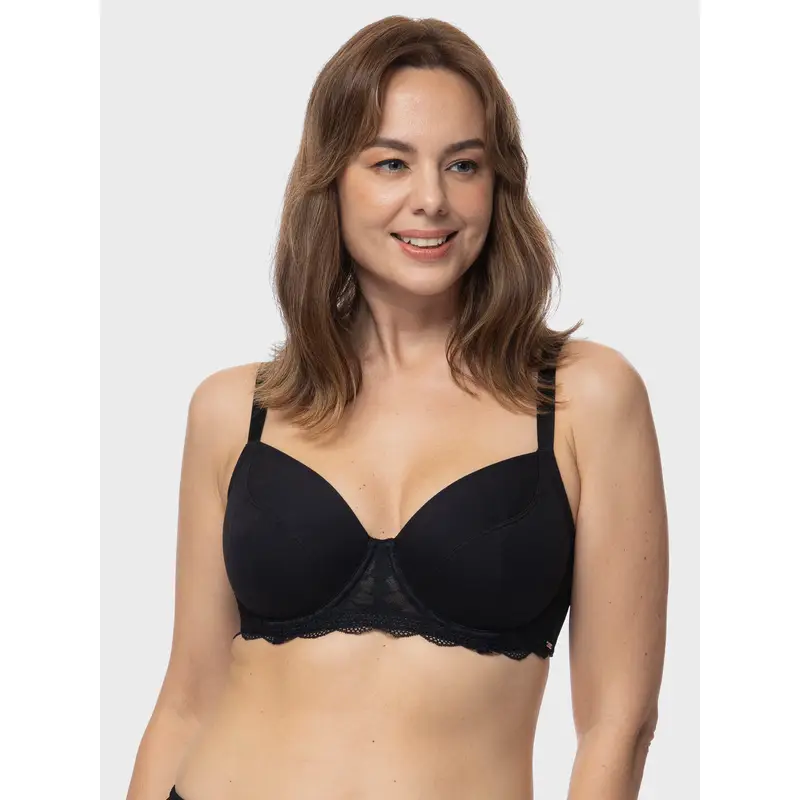 Reggiseno con ferretto Hera D001683CO009 Nero