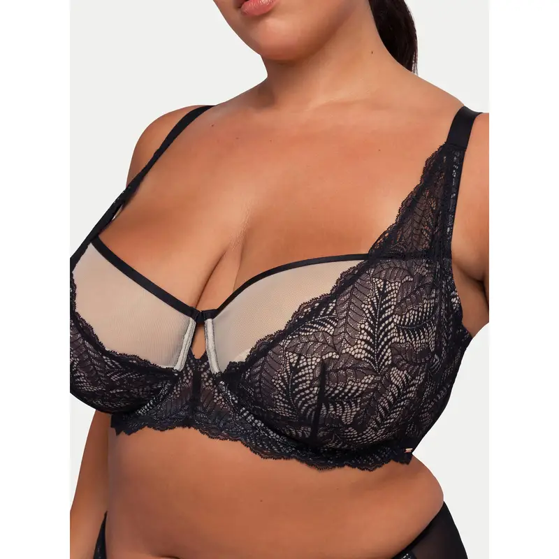 Reggiseno con ferretto Lennon FXWB0053LA157 Nero