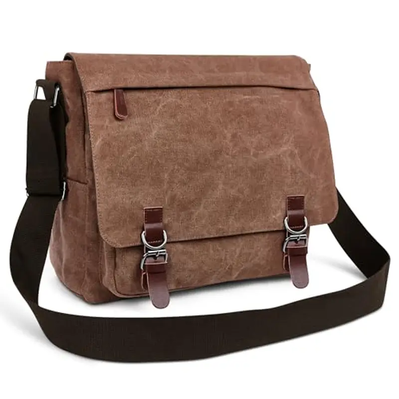 DORRISO Borsa a tracolla Uomo Verde 2196999