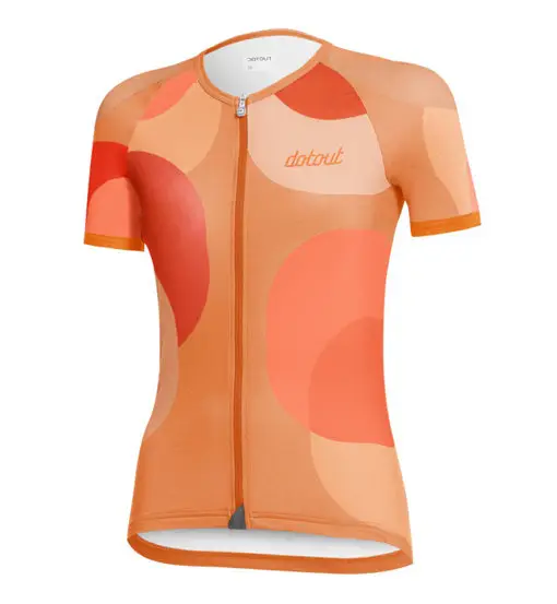 Camou W - maglia ciclismo - donna Orange